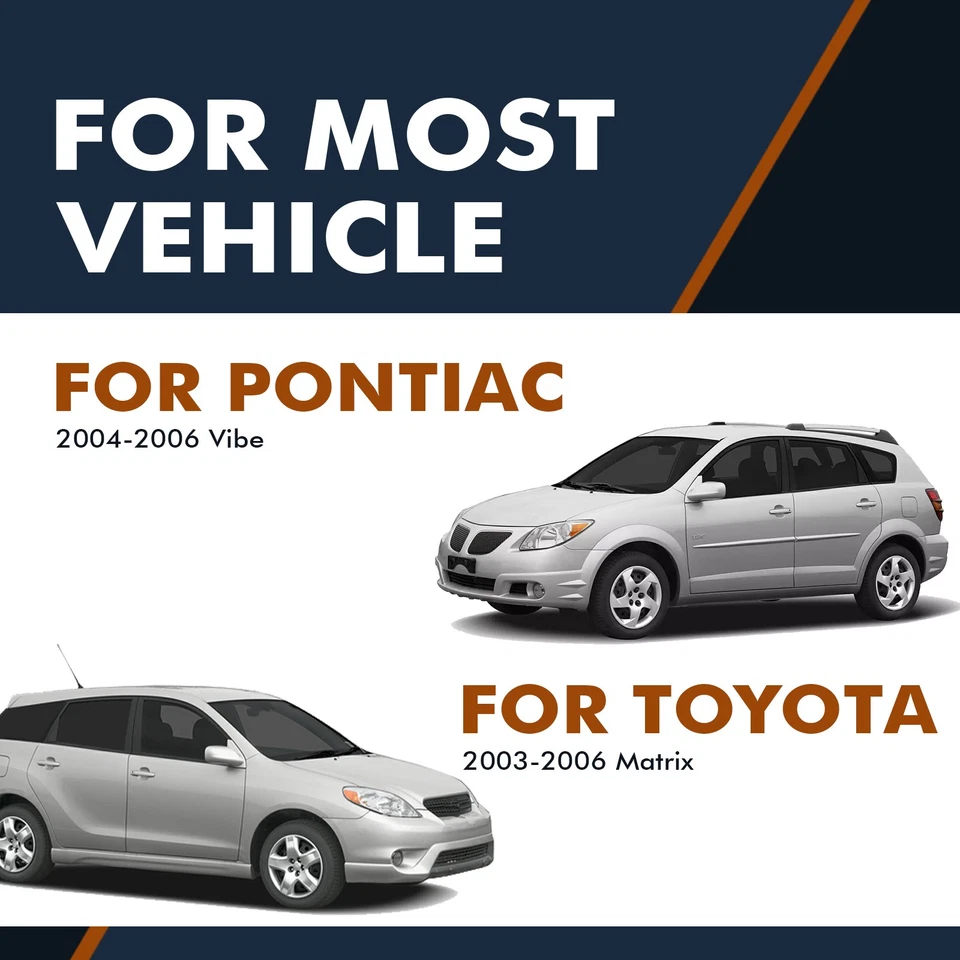 Set 4 Front-Rear Quick Complete Strut-Coil Spring For 2004-2006 Pontiac Vibe AWD - Image 2 of 4