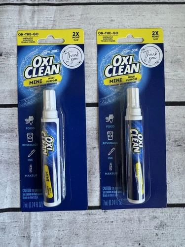 OxiClean On the Go Stain Remover Mini Pens  2 Pk   Free Shipping