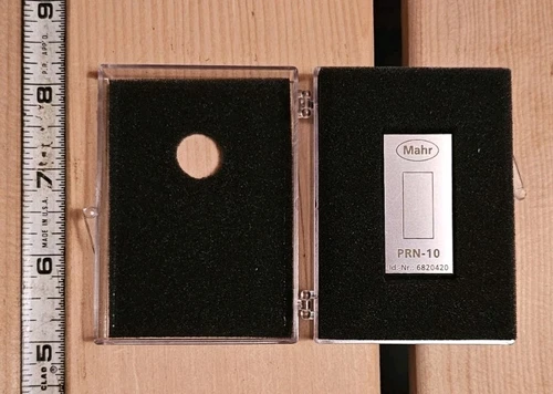 Mahr PRN-10 Surface Roughness Standard For Profilometer FREE SHIPPING ID 6820420