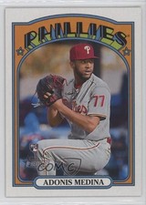 2021 Topps Heritage High Number Adonis Medina #520 17t2