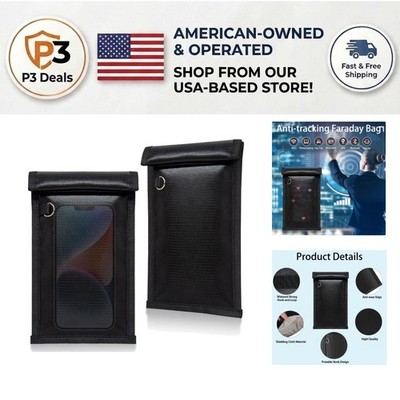 Faraday Pouches: Fireproof, Waterproof & Lightweight Signal Blocker for Devices