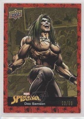 2024 Upper Deck Marvel Spider-Man Gold /33 Doc Samson #23 1s7m