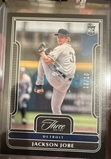 2023 Panini Three and Two - Jackson Jobe #41 /10 (RC)