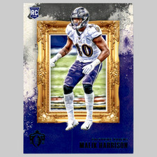 Malik Harrison Rookie #GK 18 2020 Panini Chronicles Baltimore Ravens Football