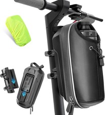 Electric Scooter Bag 2L Large Capacity, Waterproof Front Hanging Storage Bag,...