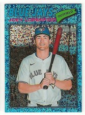 2026 Topps Heritage JOEY LOPERFIDO Insert LIGHT BLUE SPARKLE CHROME REF Parallel