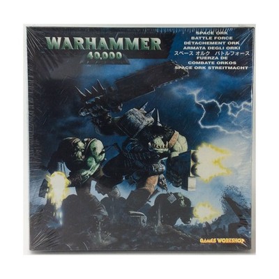 GW 40K Ork Schlachtgruppe (2002 Auflage) SW (Neu)
