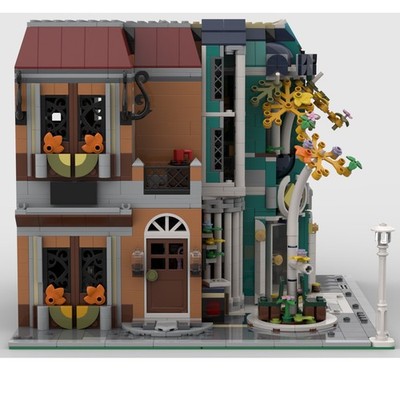 HXtoy Corner Build: Art Gallery & Antique Shop with Interior 2045
