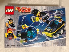 Lego NEW #6774 Alpha Team ATV 2001 Factory Sealed - DAMAGED BOX