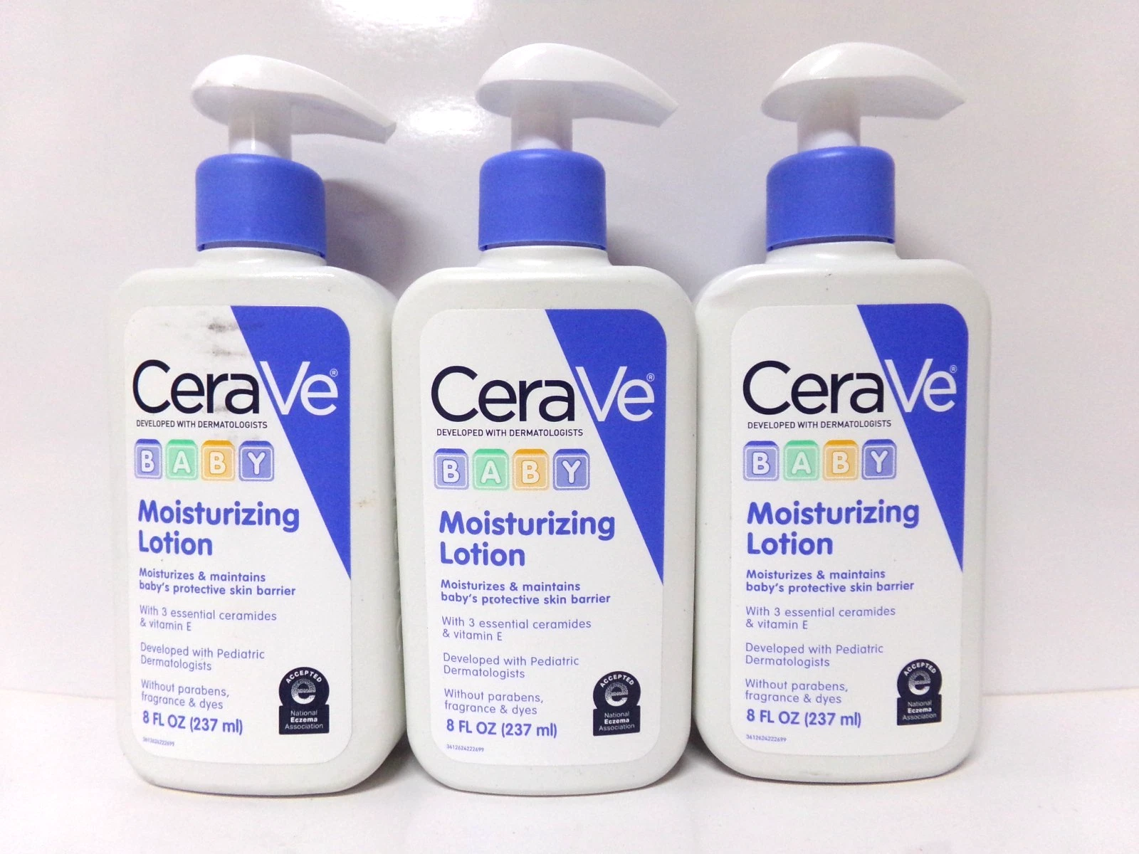 3 Bottles CeraVe Baby Lotion, Gentle Baby Skin Care with Ceramides, 8fL oz 237mL
Opens in a new wind