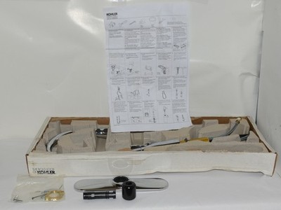 Kohler 596CP Simplice ADA Kitchen Sink Faucet 1 Handle Polished Chrome