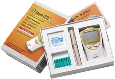  Bio Q. Check Lipid Meter +  HDL, LDL, TG, TC Strips = Checking at Home 