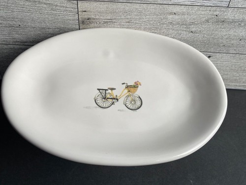 Rae Dunn Oval Plates Bicycles His and Hers Nourish Devour BUNDLE and SAVE Pre # - Bild 7 von 25