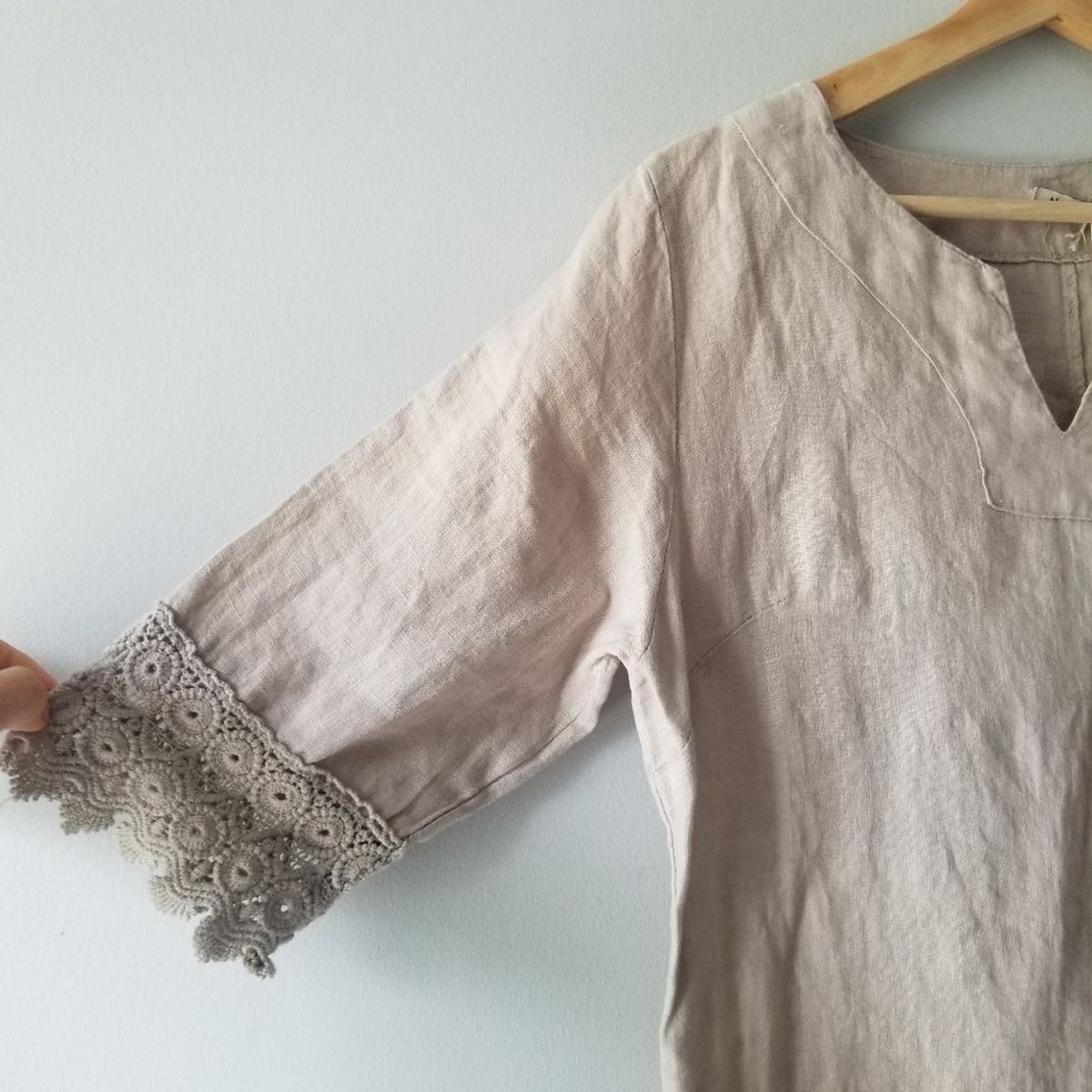 NWT Alessia Pacini Linen Shift Dress XS | eBay