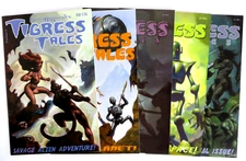 TIGRESS TALES (2001) Mike Hoffman #1 #2 #3 #4 #5 VF/NM