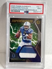 Parche Rookie Supercharged 2020/PSA 9 Colts Jonathan Taylor