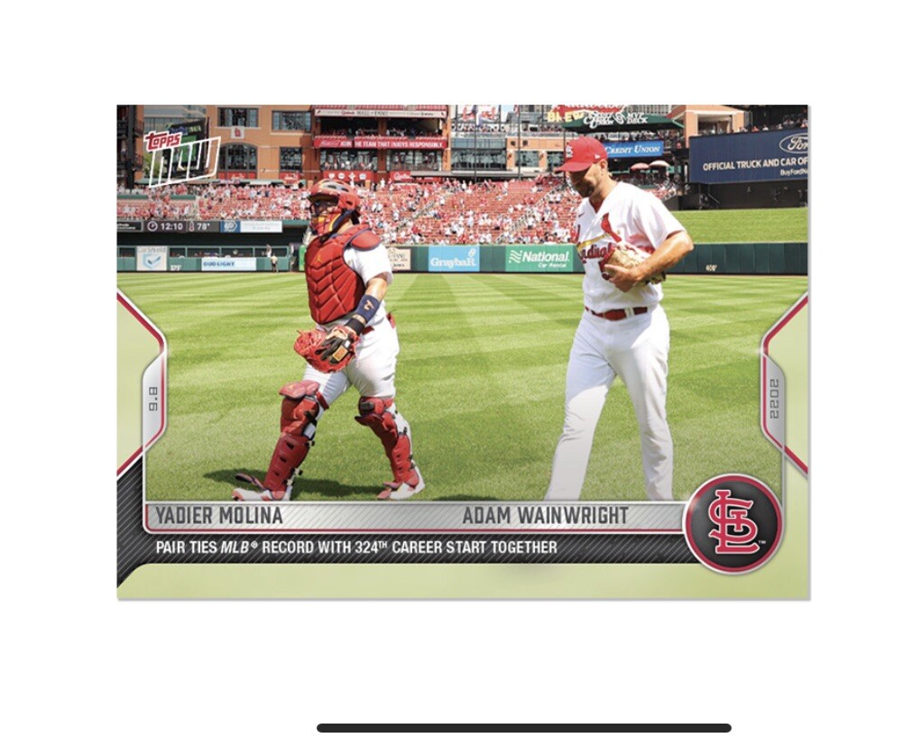 Baseball Player Molina Wainwright 2021 Yadier Molina Retirement