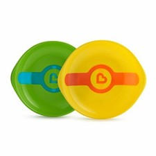 Munchkin White Hot Toddler Plates, 2 Count - Asst. Colors