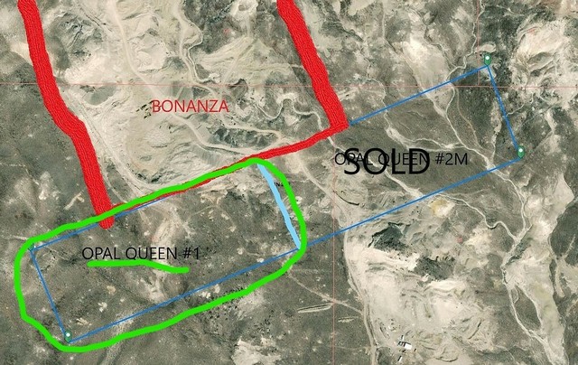 Opal Queen Mine #1 lode claim 20 acres Mining Claim northern Nevada