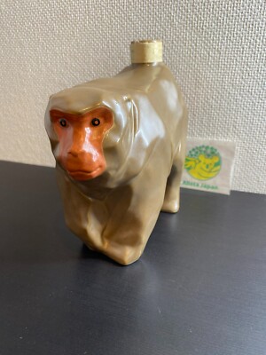 SUNTORY Monkey WHISKY Flasche ROYAL Retro Old Empty Bottle 1992