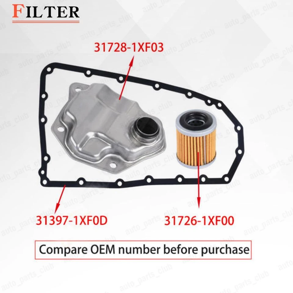 Filtro de aceite CVT transmisión automática para Jeep Compass Patriot 2.0 2.4 2007-2017 Foto 2 de 4