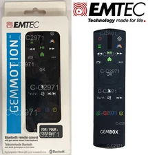 Emtec Bluetooth Remote Control 8-Axis Motion Sensor Air Mouse for GEM Box
