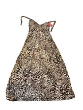 Cheetah Maxi Dress Maddie  Cocoa Large