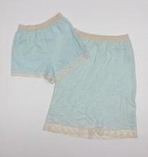 Vintage Alice Maloof Blue Shorts and Skirt Lingerie Gown