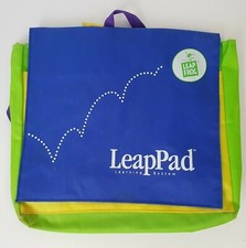 Leap Frog LeapPad Learning Backpack Bag Leapfrog Blue and Green