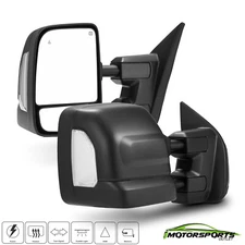 Towing Mirrors For Nissan Titan 2016-2021 Power Heated+Puddle Light+BSM+Memory