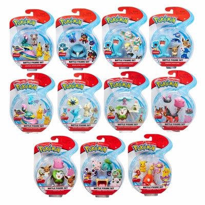pokemon 3 pack figures