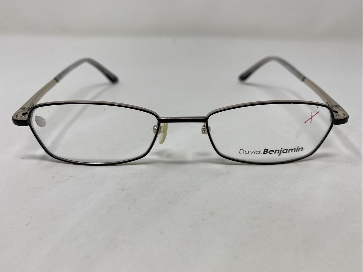 David Benjamin prescription eyeglasses David Benjamin Europa Eyeglasses FramesDV-174 C2 Brown Gray  main image 2