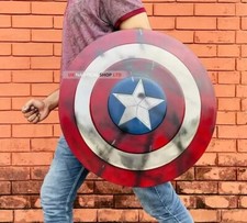 Captain America Damage Shield Steve Rogers Shield Metal Prop Replica Avengers