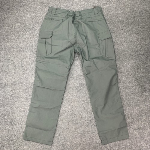 Tactical World Store Pants Mens 4XL Grey Cargo Pockets Double Knee Elastic Waist - Picture 9 of 12