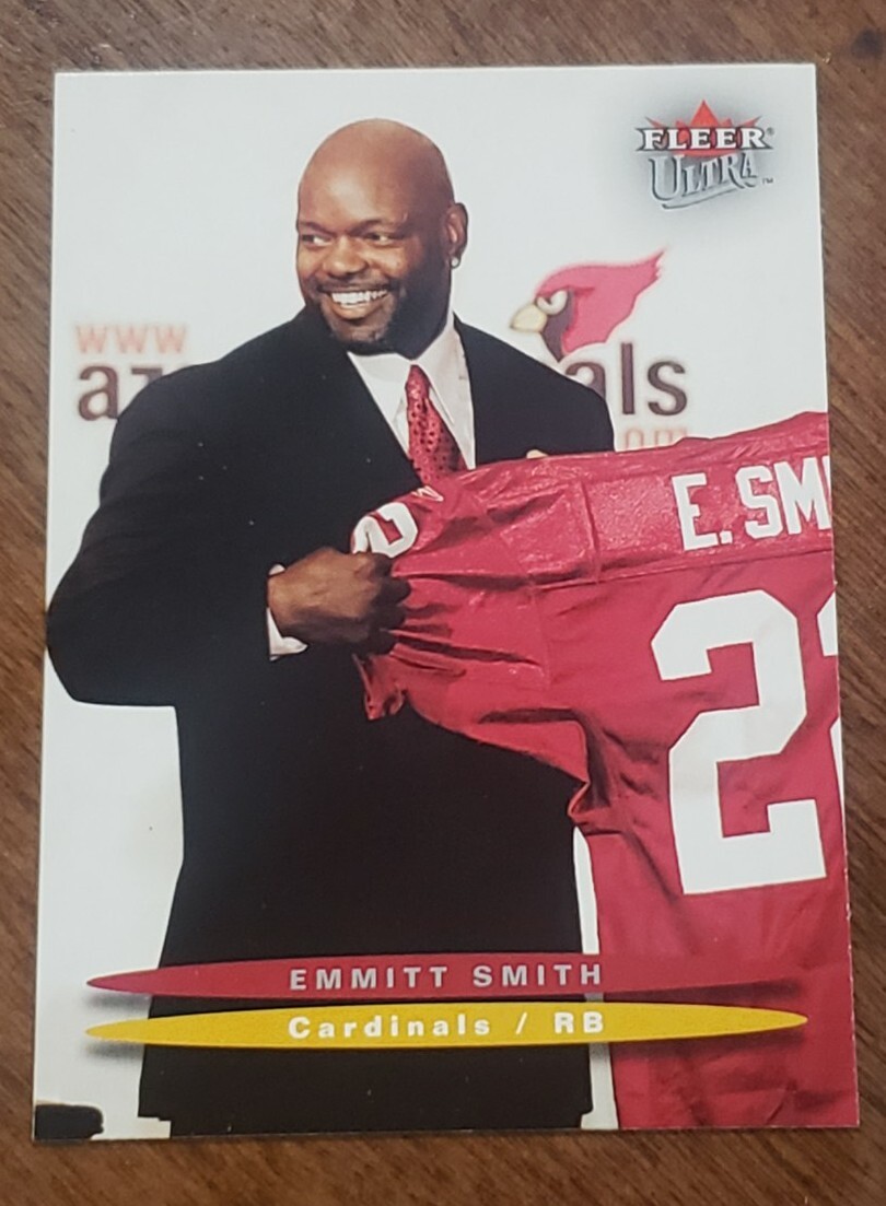 2003 Fleer Ultra #45 Emmitt Smith Phoenix Cardinals HoF 