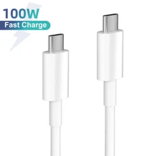 3PCS 100W Type C To USB C Cable Fast Cord For iPad Mini/Macbook Pro/iPhone 15 16