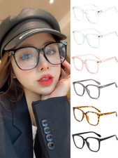 Square Eye Glasses Frames Men Women Fake Retro Frame Clear Lens Eyeglasses New
