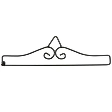 Garden Flag Wall Hanger Wall Mounted Garden Flag Pole - Black