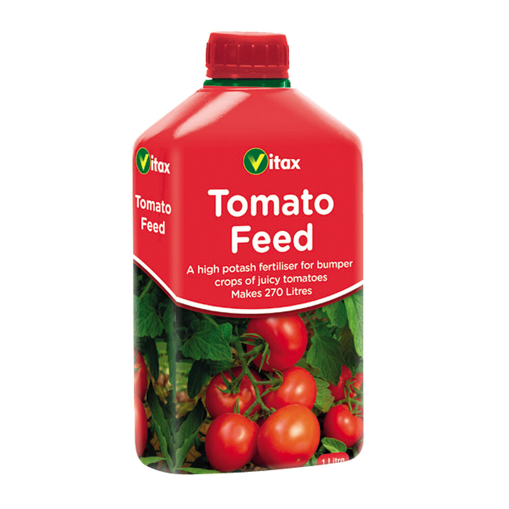 Vitax Tomato Feed 1L - High Potash Concentrated Fertiliser Tomatoes Food
