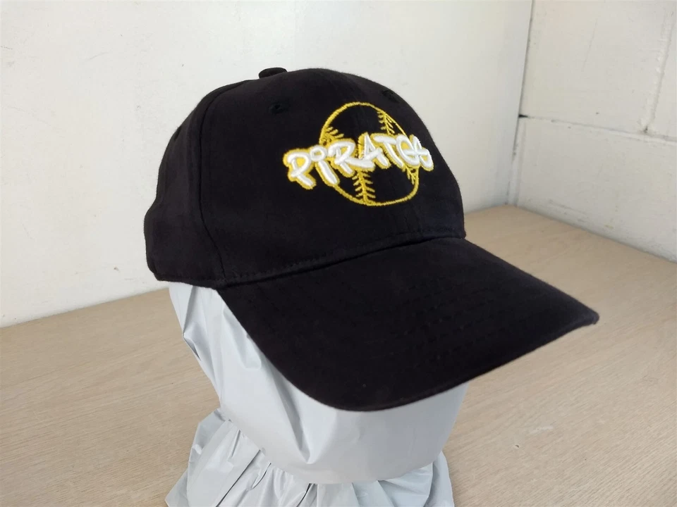 NEW ERA PITTSBURGH PIRATES TODDLER/CHILD FITTED BASEBALL HAT/CAP, BLACK, MLB - Image 2 of 4