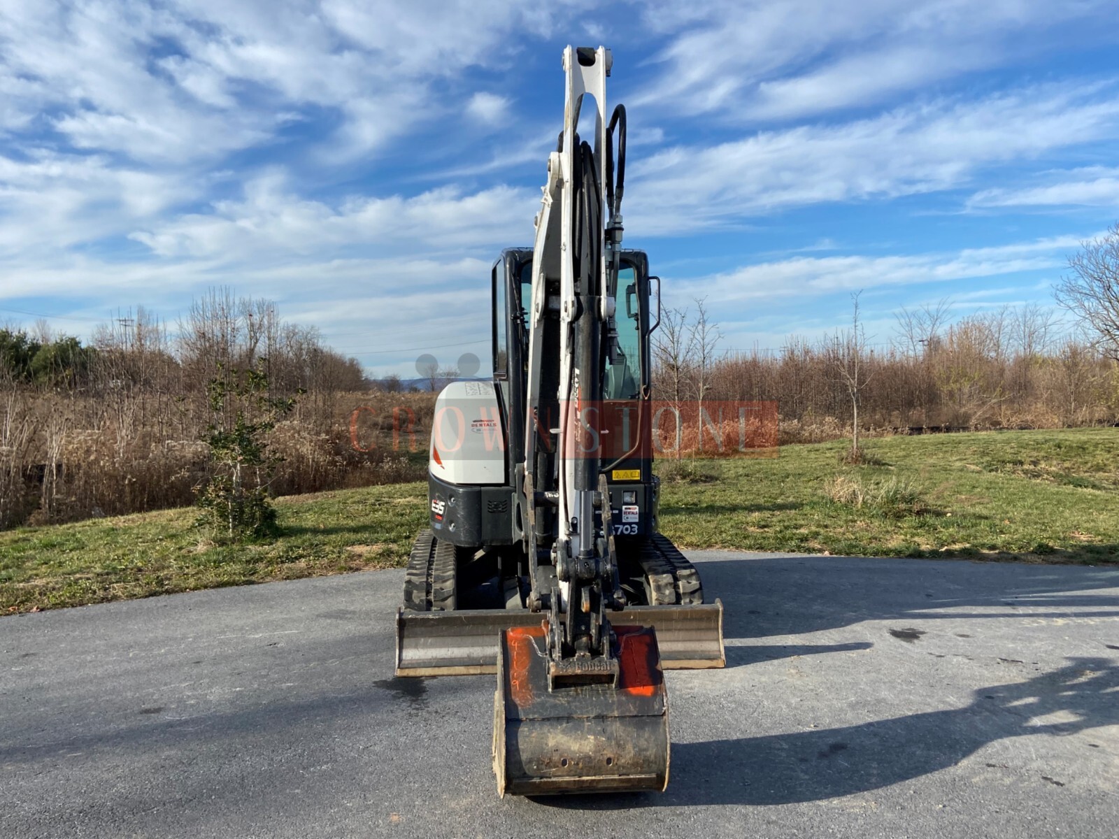 2022 BOBCAT E35 COMPACT EXCAVATOR, 512 HRS, 25 HP, 2SPD, XCHANGE, AUX