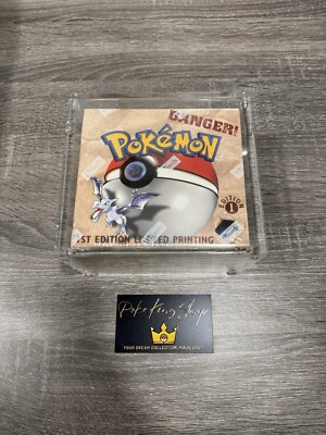 Pokémon 1st Edition Fossil Booster Box English WOTC - Factory