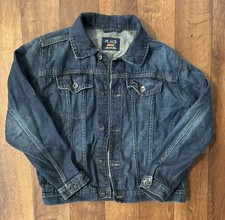 Children  s Place Boy  s Dark Denim Jean Jacket Size Large 10/12