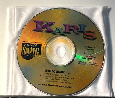 Karis - Manecumbe (CD, Single, Promo) 1997
