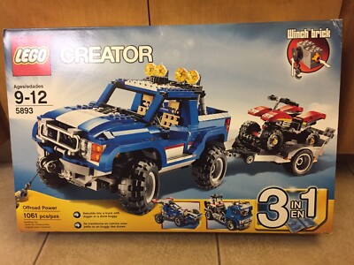 New Sealed Lego 5893 Creator Off Road Power | eBay 