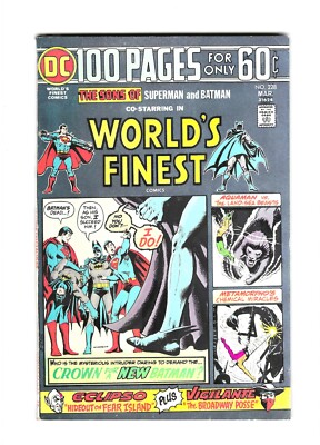 World's Finest #228: Dry Cleaned: Pressed: Bagged: Boarded! VF 8.0