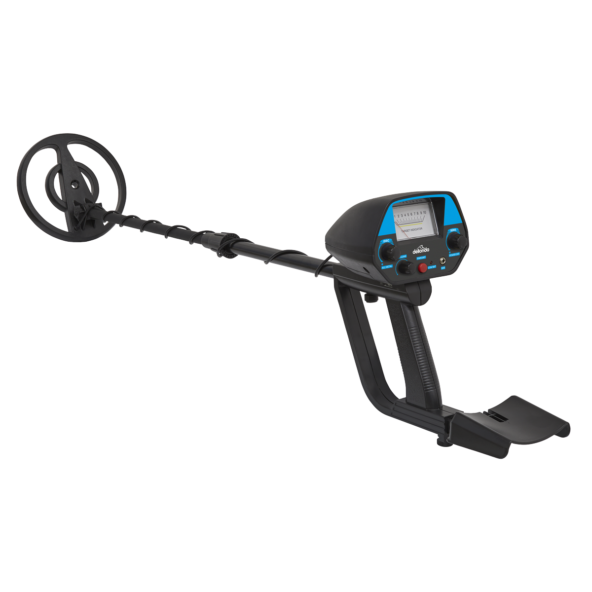 Dellonda Adults Metal Detector with High Accuracy Pinpoint Function - DL6