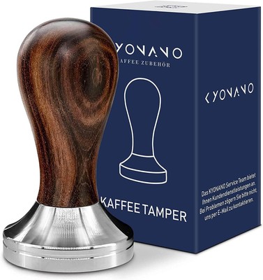 KYONANO Espresso Accessories - 51mm Coffee Tamper - 51mm, Brown 