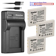 Kastar Battery Slim Charger for Sanyo NP-40 UF553436 Sanyo Xacti VPC-E890 Camera