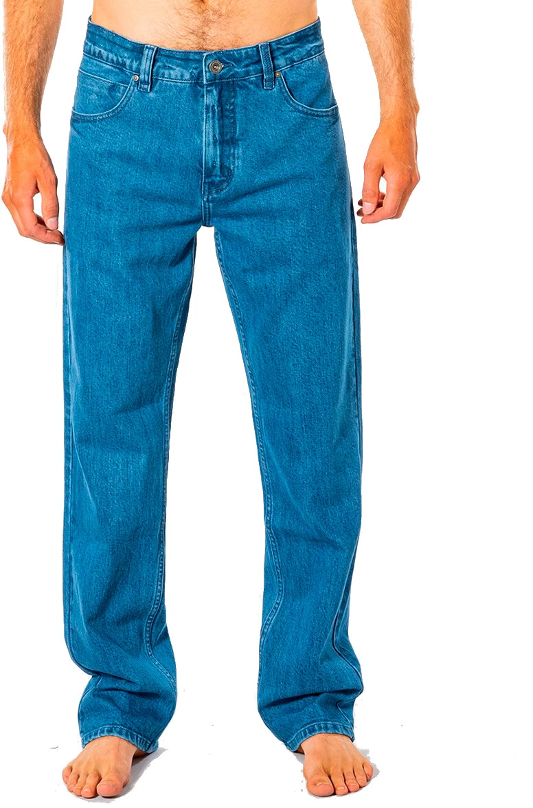 Rip Curl Epic Straight Fit Jeans in Denim Blue